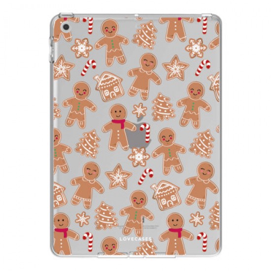 LoveCases iPad 10.2 2020 Gel Case - Christmas Gingerbread