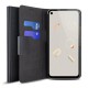 Olixar Leather-Style Google Pixel 4a Wallet Stand Case - Black