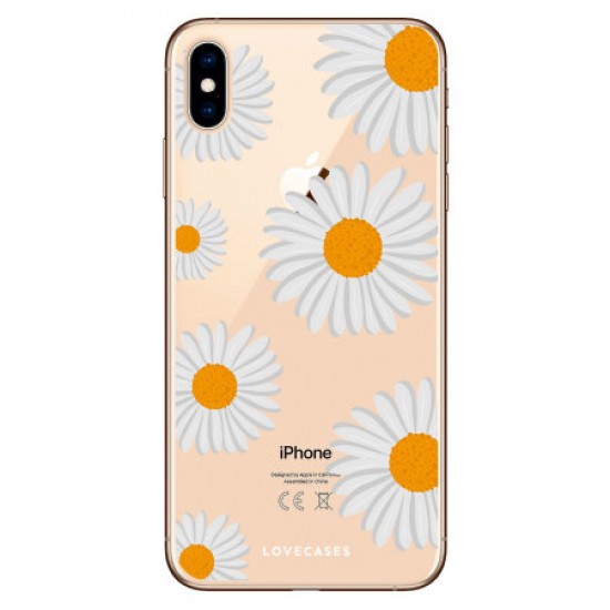 LoveCases iPhone X Daisy Case - White