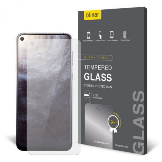 Olixar Samsung Galaxy A8s Tempered Glass Screen Protector