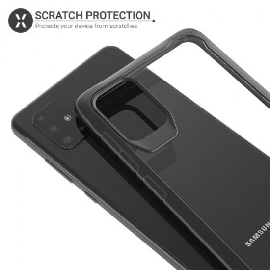 Olixar NovaShield Samsung Galaxy A51 Bumper Case - Black