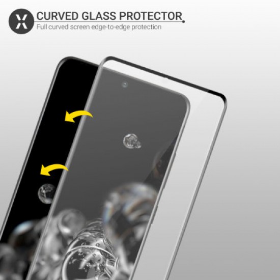 Olixar Samsung Galaxy S20 Ultra Case Compatible Glass Screen Protector