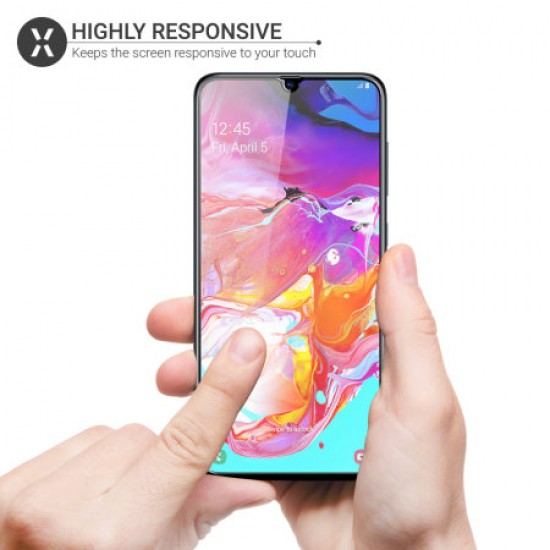 Olixar Samsung Galaxy A70 Tempered Glass Screen Protector