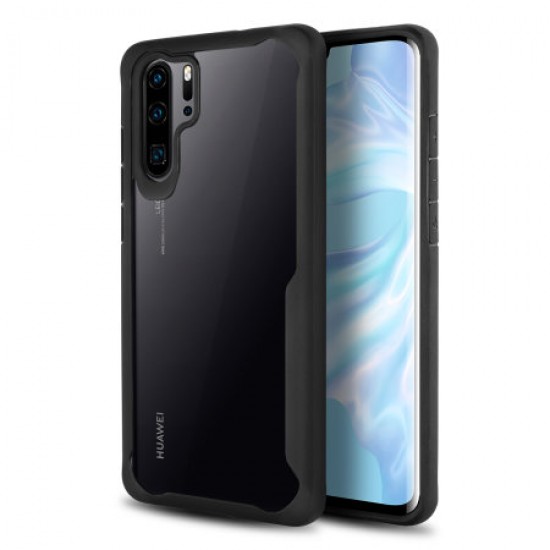 Olixar NovaShield Huawei P30 Pro Bumper Case - Black / Clear