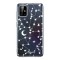 LoveCases Samsung Galaxy A72 Case - White Stars & Moon Case