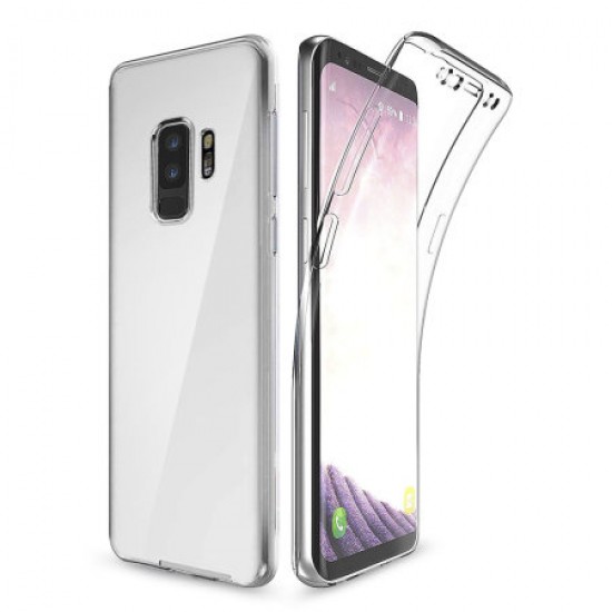 Olixar FlexiCover Complete Protection Galaxy S9 Plus Case - Clear