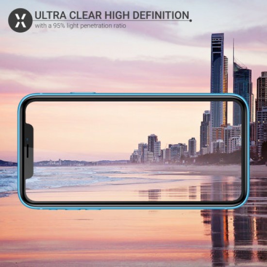 Olixar iPhone XR Case Compatible Glass Screen Protector