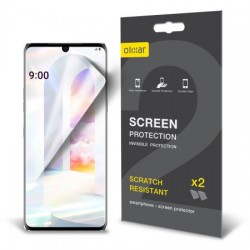 Olixar LG Velvet Film Screen Protector 2-in-1 Pack