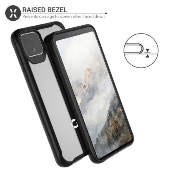 Olixar NovaShield Google Pixel 4 XL Bumper Case - Black