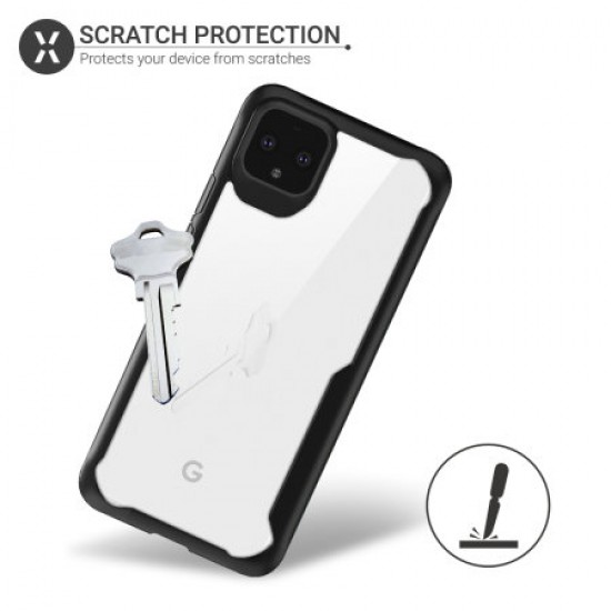 Olixar NovaShield Google Pixel 4 XL Bumper Case - Black