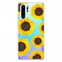 LoveCases Huawei P30 Pro Sunflower Clear Phone Case