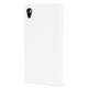 Olixar Leather-Style Sony Xperia Z3+ Wallet Stand Case - White