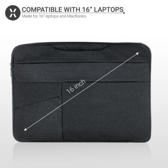 Olixar Macbook Pro 16" Canvas Bag With Handle - Black