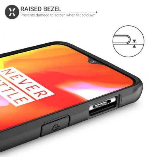 Olixar NovaShield OnePlus 7 Bumper Case - Black