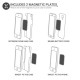 Olixar inVent Universal Smartphone Magnetic Air Vent Holder