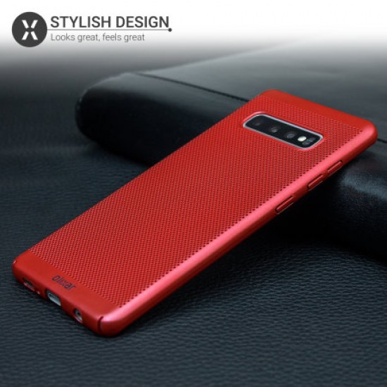 Olixar MeshTex Samsung Galaxy S10 Case - Red