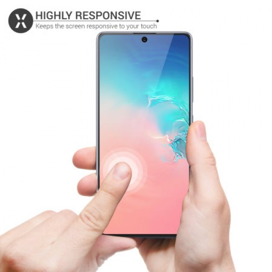 Olixar Samsung S10 Lite Privacy TPU Film Screen Protector 2-in-1 Pack