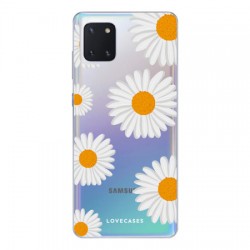 LoveCases Samsung Galaxy Note 10 Lite Daisy Clear Phone Case