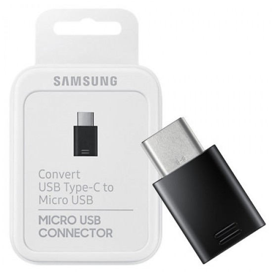 Official Samsung Note 10 Plus Micro USB to USB-C Adapter - Black