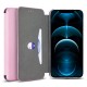 Olixar Soft Silicone iPhone 12 Pro Max Wallet Case - Pastel Pink