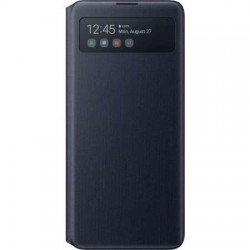 Official Samsung Galaxy Note 10 Lite S-View Flip Cover Case - Black