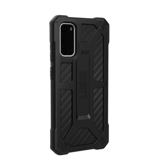 UAG Monarch Samsung Galaxy S20 Tough Case - Carbon Fiber