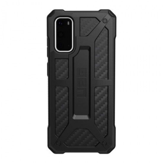 UAG Monarch Samsung Galaxy S20 Tough Case - Carbon Fiber