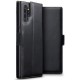 Olixar Slim Genuine Leather Samsung Note 10 Plus 5G Wallet Case -Black