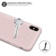 Olixar iPhone XS Max Soft Silicone Case - Pastel Pink