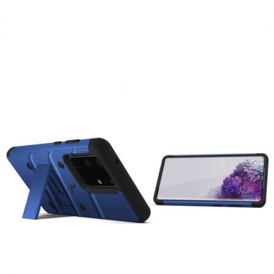 Zizo Bolt Samsung Galaxy S20 Ultra Tough Case - Blue