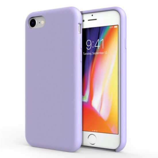 Olixar iPhone 8 / 7 Soft Silicone Case - Lilac