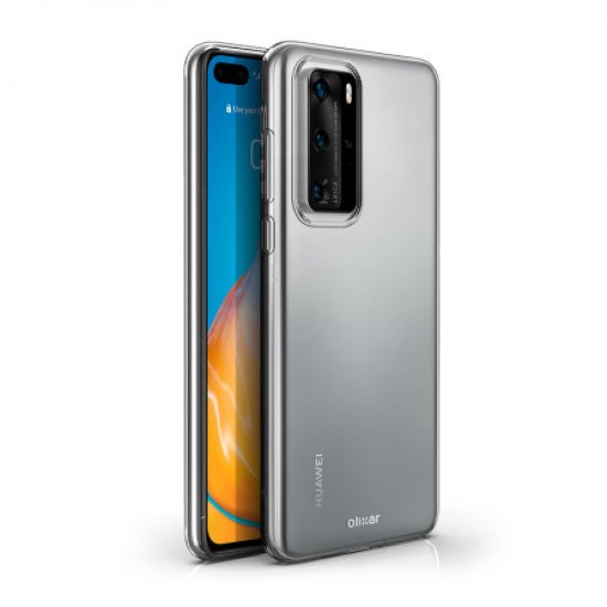 Olixar Ultra-Thin Huawei P40 Pro Case -100% Clear