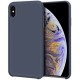 Olixar iPhone XS Soft Silicone Case - Midnight Blue