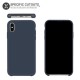 Olixar iPhone XS Soft Silicone Case - Midnight Blue