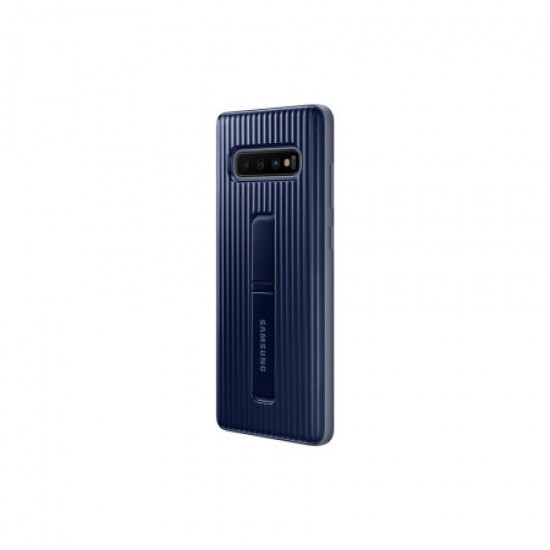 Official Samsung Galaxy S10 Plus Protective Stand Cover Case - Blue