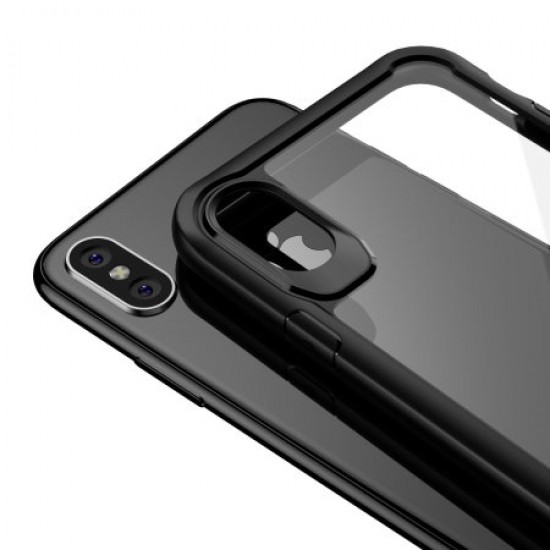 Olixar NovaShield iPhone XS Bumper Case - Black