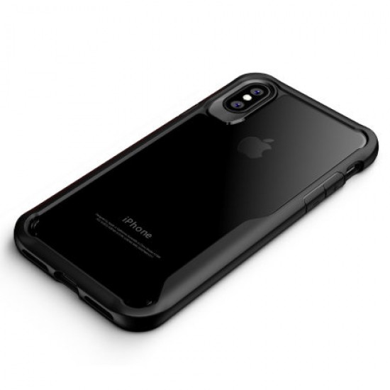 Olixar NovaShield iPhone XS Bumper Case - Black