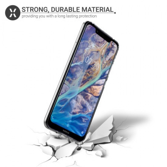 Olixar Ultra-Thin Nokia 8.1 Case - 100% Clear