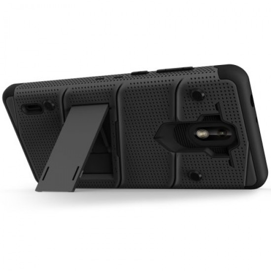 Zizo Bolt Nokia 3.1 C Case & Screen Protector- Black