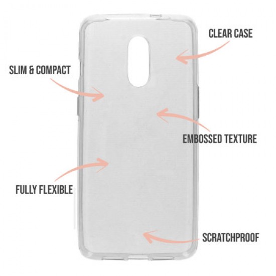 LoveCases OnePlus 8 Pro Daisy Clear Case - White