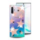 LoveCases Samsung Note 10 Plus 5G Pink Star Clear Phone Case