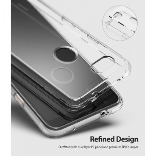 Ringke Fusion Google Pixel 3a Case - Clear