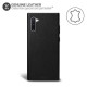 Olixar Genuine Leather Samsung Galaxy Note 10 Case - Black