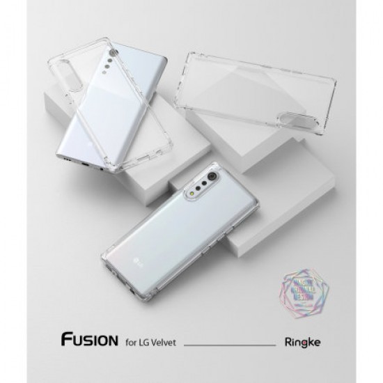 Ringke Fusion LG Velvet Case - Smoke Black