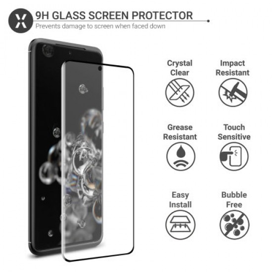 Olixar Sentinel Samsung S20 Ultra Case And Glass Screen Protector