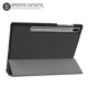 Olixar Leather-Style Samsung Tab S6 Stand Case - Black