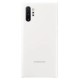 Official Samsung Galaxy Note 10 Plus 5G Silicone Cover Case - White