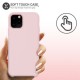 Olixar Soft Silicone iPhone 11 Pro Case - Pastel Pink