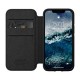 Nomad iPhone 12 mini Rugged Folio Protective Leather Case - Black