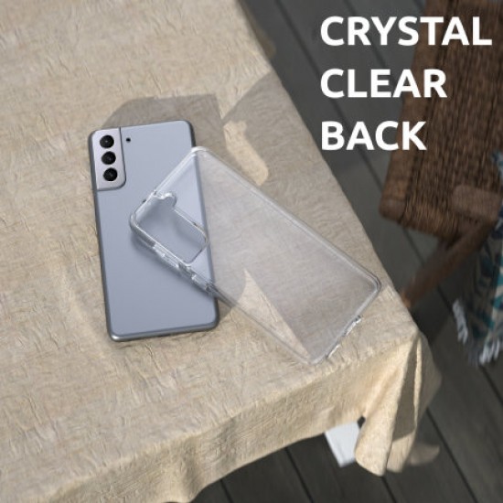 Olixar Antibacterial NovaShield Samsung Galaxy S21 Bumper Case - Clear